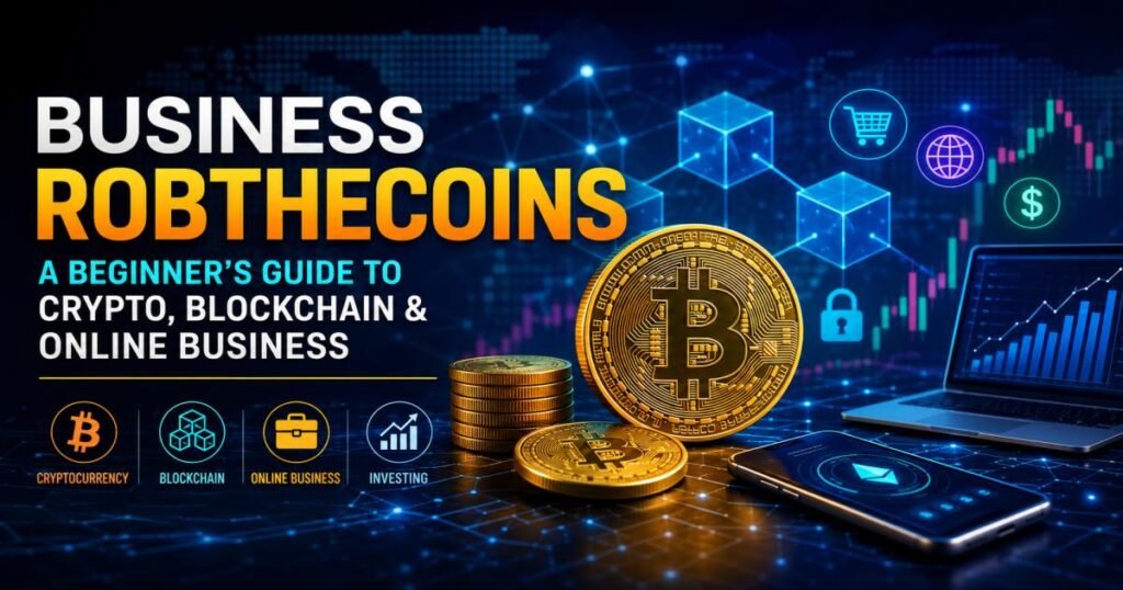 Business RobTheCoins: A Beginner’s Guide to Crypto, Blockchain & Online Business