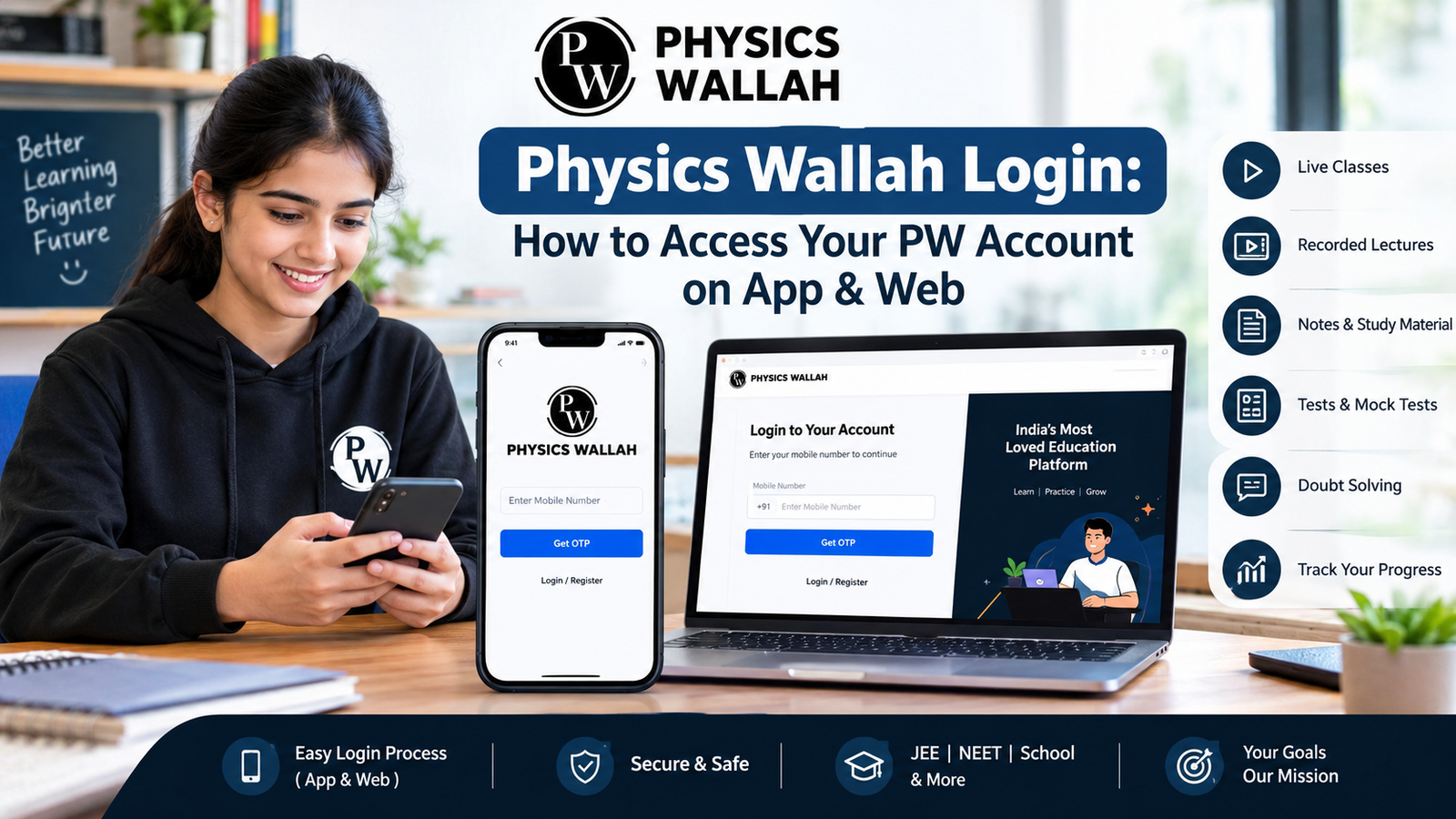 physics wallah login