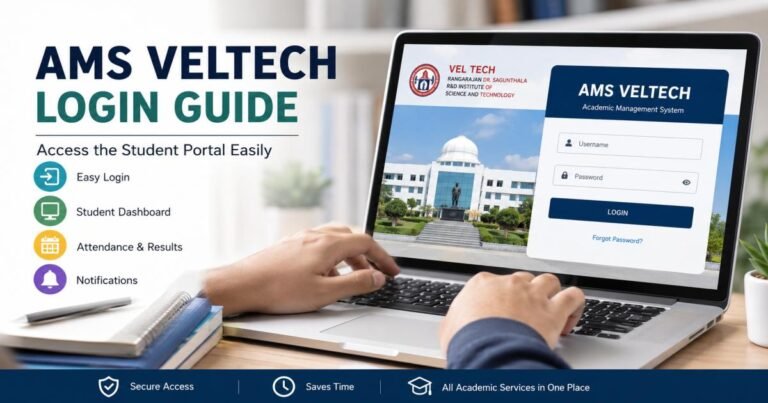 AMS Veltech Login Guide: How to Access the Student Portal Easily