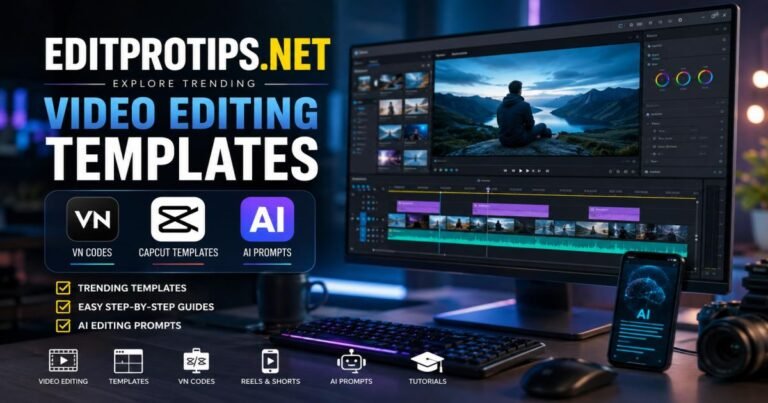 EditProTips. net: Ultimate Guide to Video Editing Resources