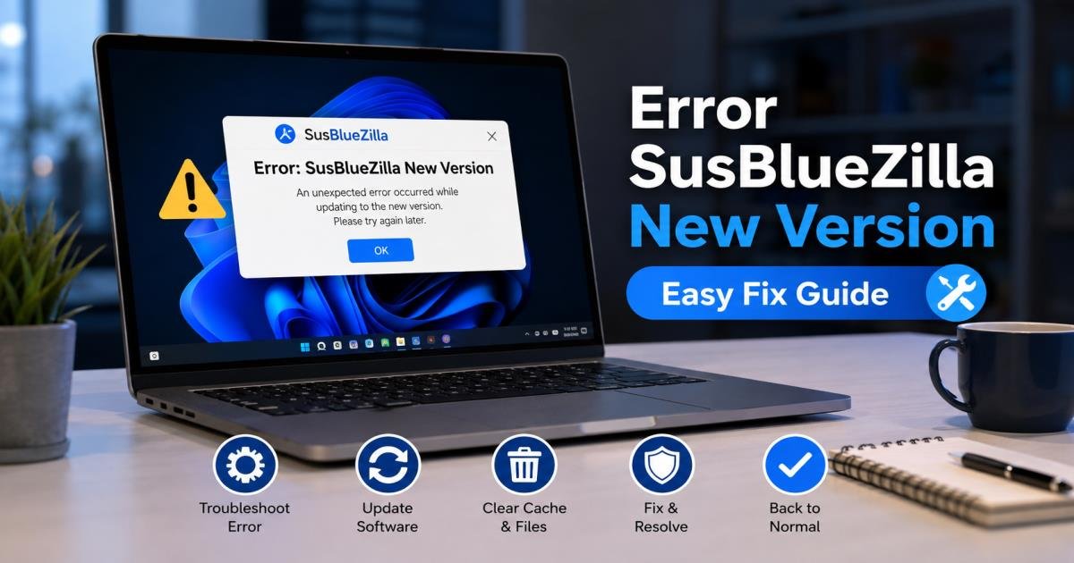 Error SusBlueZilla New Version: Easy Fix Guide