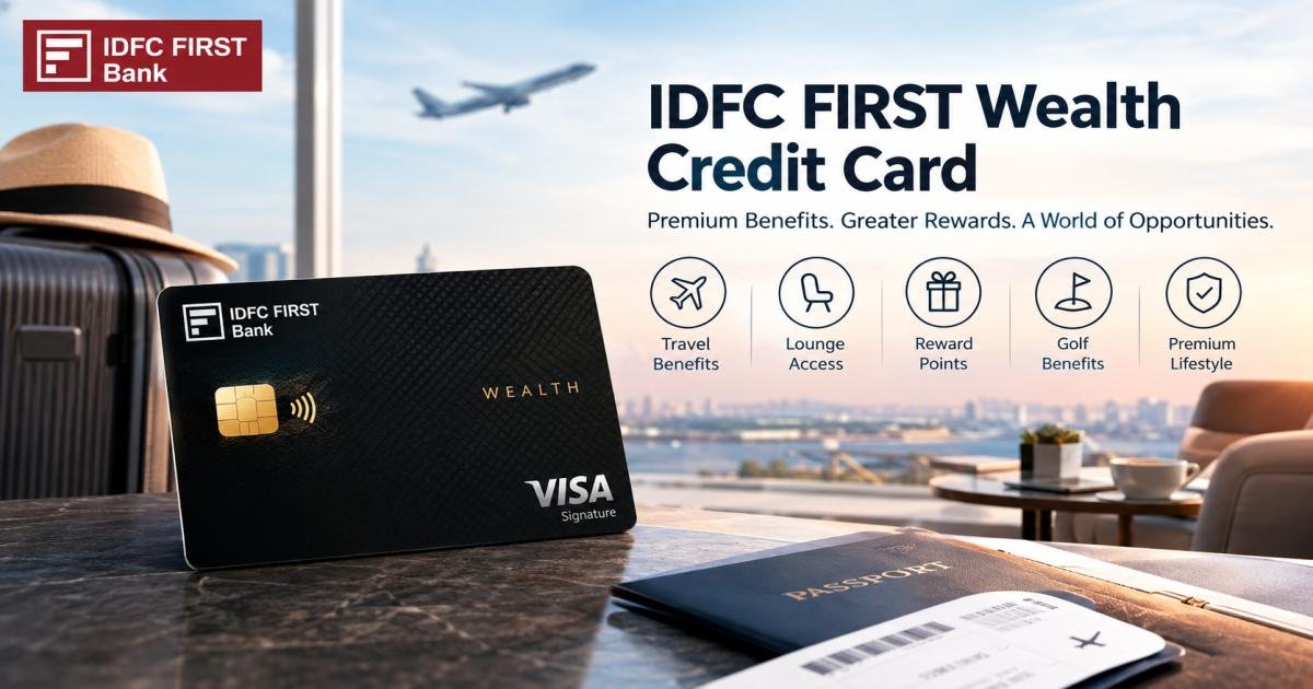 IDFC FIRST Wealth Credit Card: Complete Benefits, Rewards & Eligibility Guide