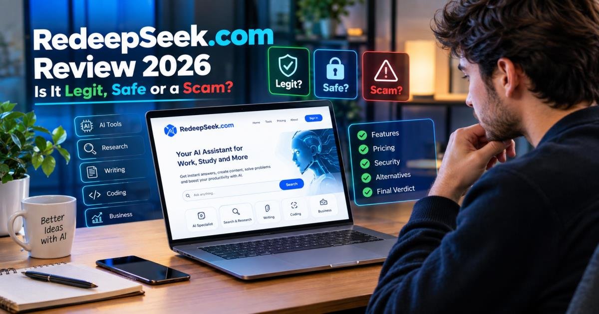 RedeepSeek.com Review 2026: Is It Legit, Safe or a Scam?
