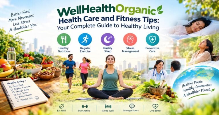 WellHealthOrganic Health Care and Fitness Tips: Your Complete Guide to Healthy Living